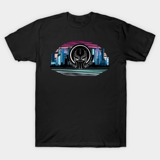 Wakanda and the mask (colored) T-Shirt